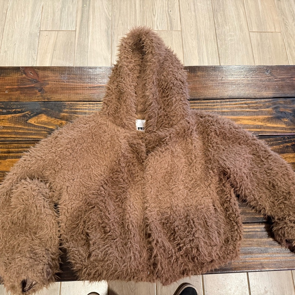 Tillys RSQ Long Fur Hooded Jacket